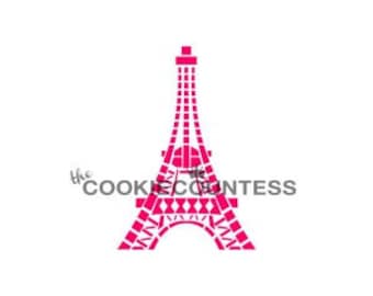 Eiffel Tower Stencil