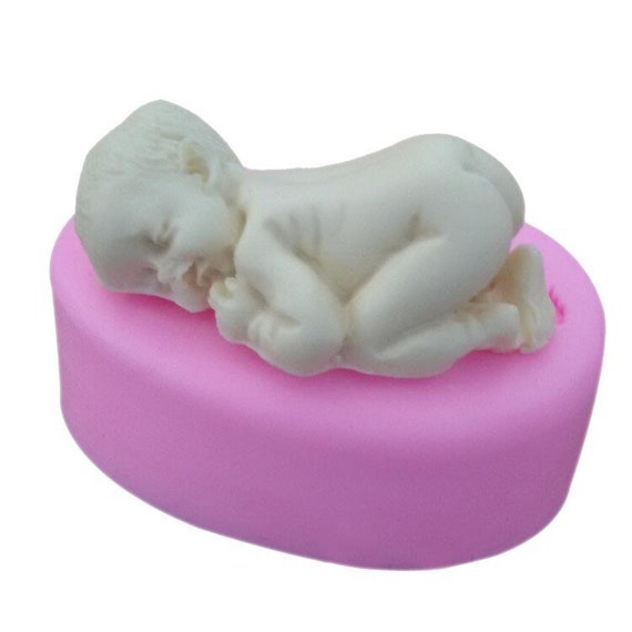 Small Baby Items silicone mold for fondant or chocolate or cake