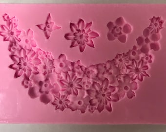 Flower Swag Silicone Mold