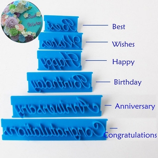 Stamp Imprint, Birthday Imprint, Anniversary Imprint, Best Wishes Imprint