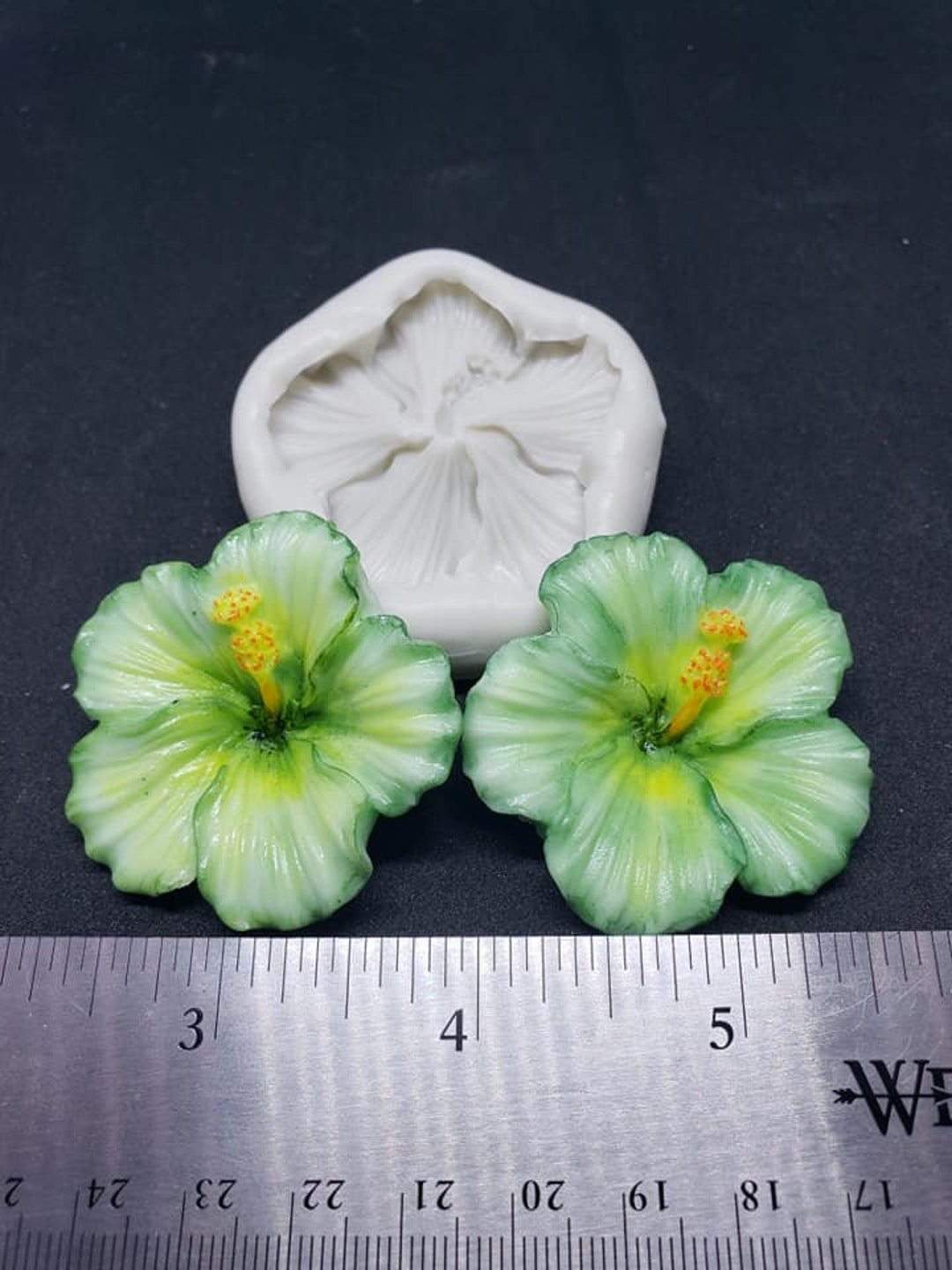 Small Hibiscus Mold - Etsy