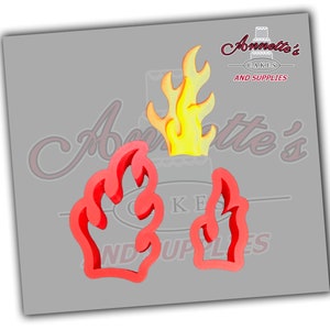 Mini Fire Flames Cutter Various Sizes
