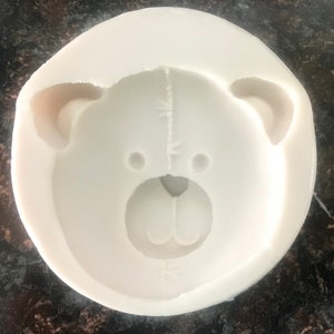 Cute Bear Face Silicone Mold