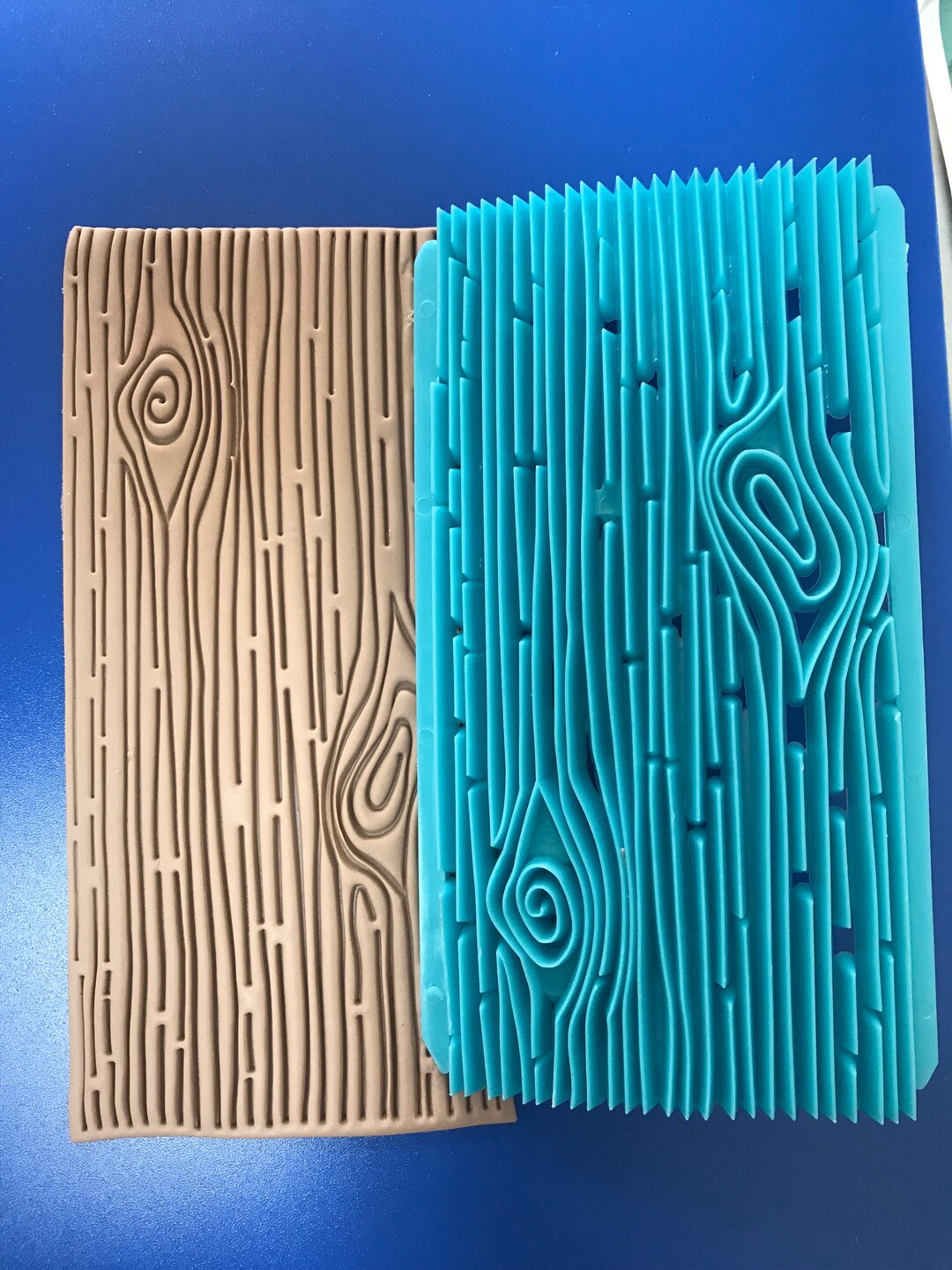 Tree Bark Grain Wood Imprint Cutter Etsy