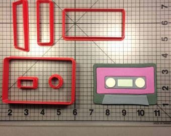 Cassette Cookie Cutter 2 and 3 inch