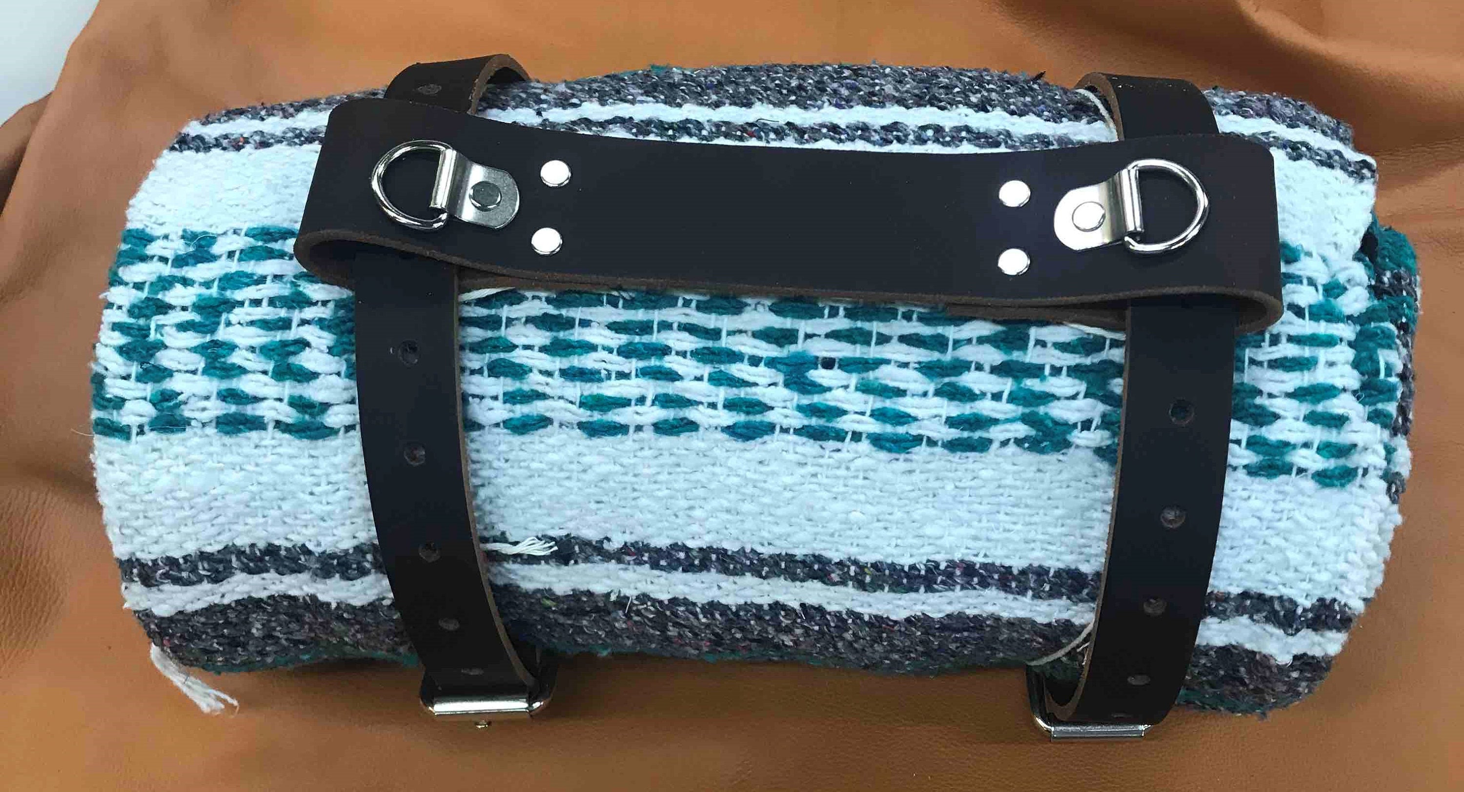 Motorcycle Bedroll Carrier With Baja Blanket Etsy