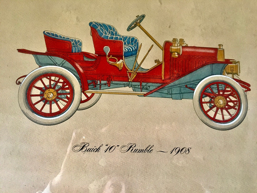 Framed Print Buick 