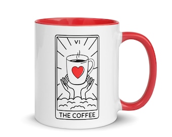 The Coffee Tarot Card Mug