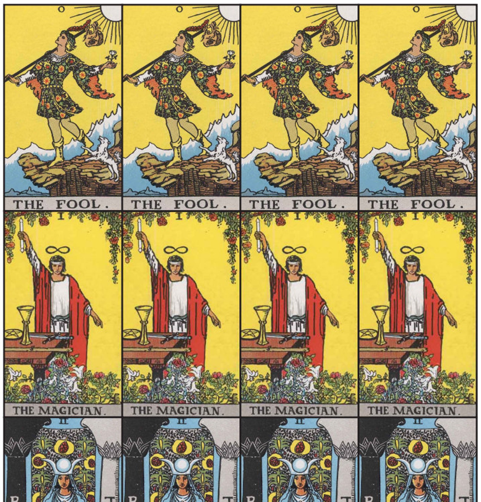 78 Printable Tarot Cards Free