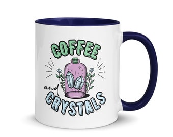 Coffee and Crystals Mug