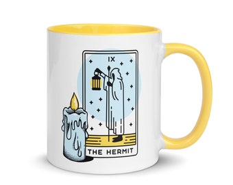 LookHUMAN Tarot Card Ceramic Mug – 15oz 'Tower Of Pancakes' Design, Dishwasher & Microwave Safe