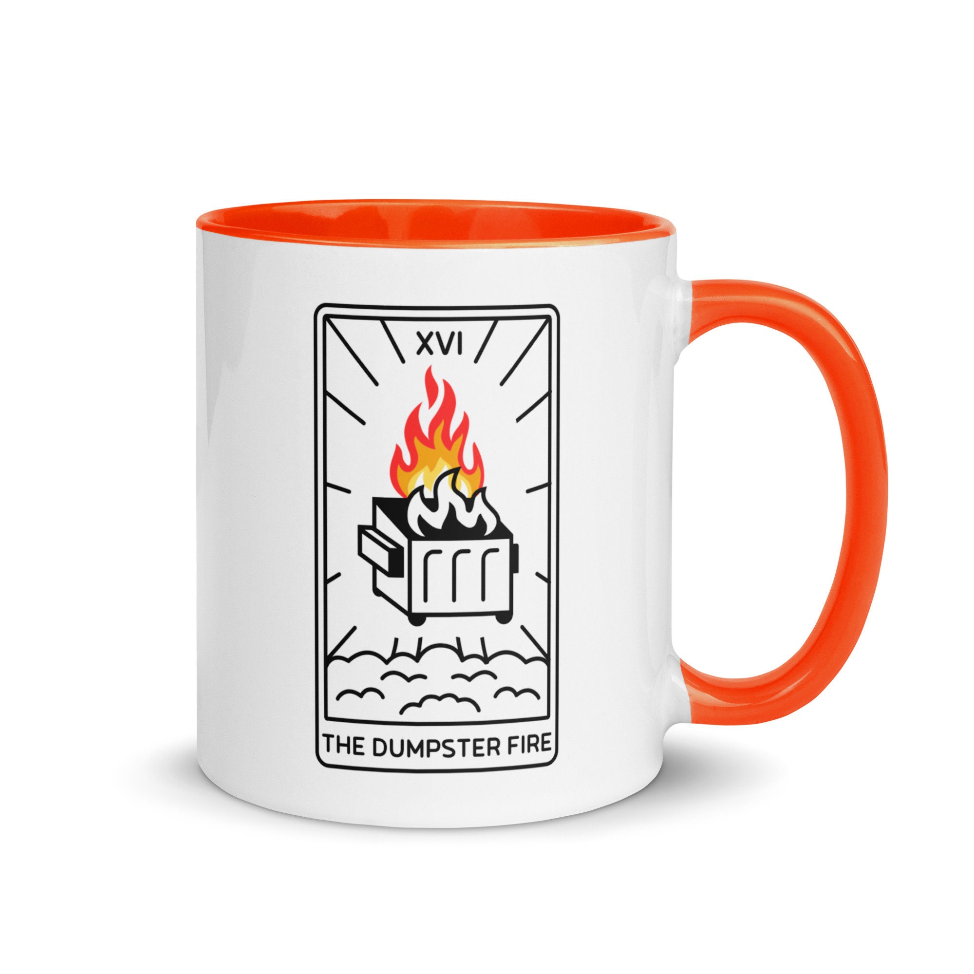 Tarot Mug - The Dumpster Fire
