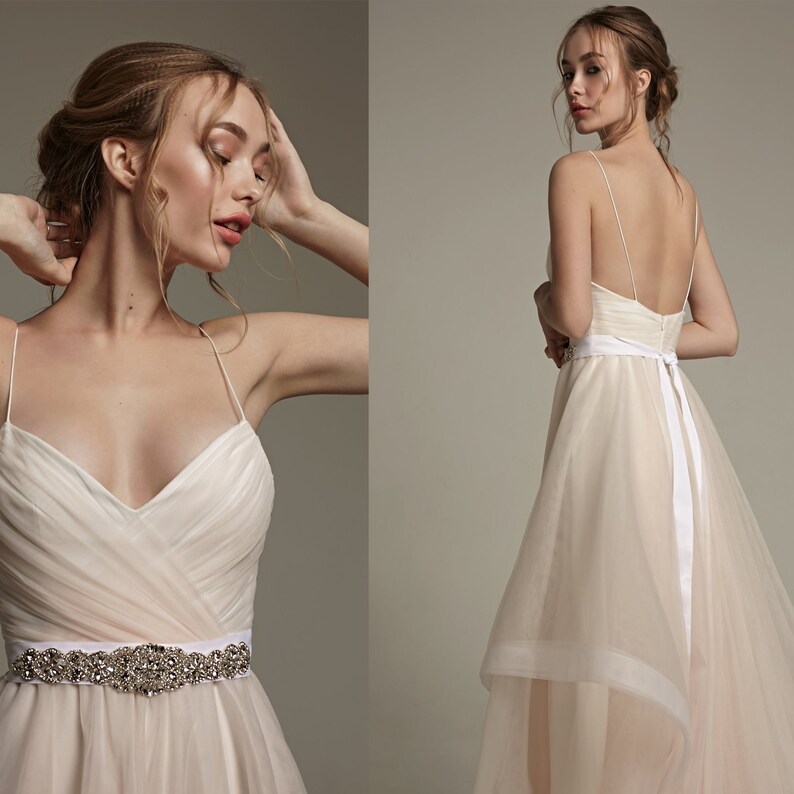 Ou D’été De SimpleSexy Alternatif Mariée Romantique Robe IvoireTulle ChérieBohème MariageBal zMVpSU