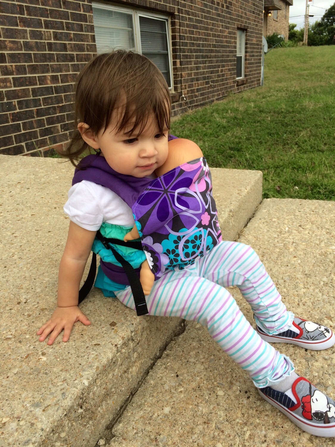 Doll Carrier Tula Style character Print Etsy