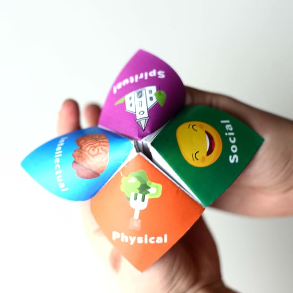 Latter-day Saint Goals Cootie Catchers/Fortune Tellers | LDS Cootie Catchers Primary Activities Games