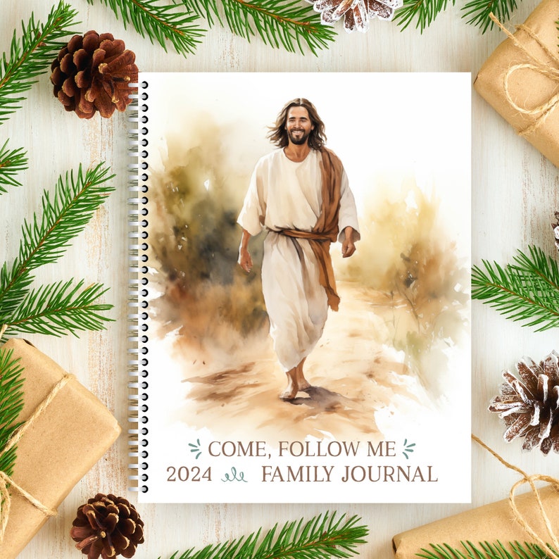 2024 Come Follow Me Family Journal Book of Mormon 2024 LDS Come Follow