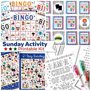 Sunday Activity Printable Kit