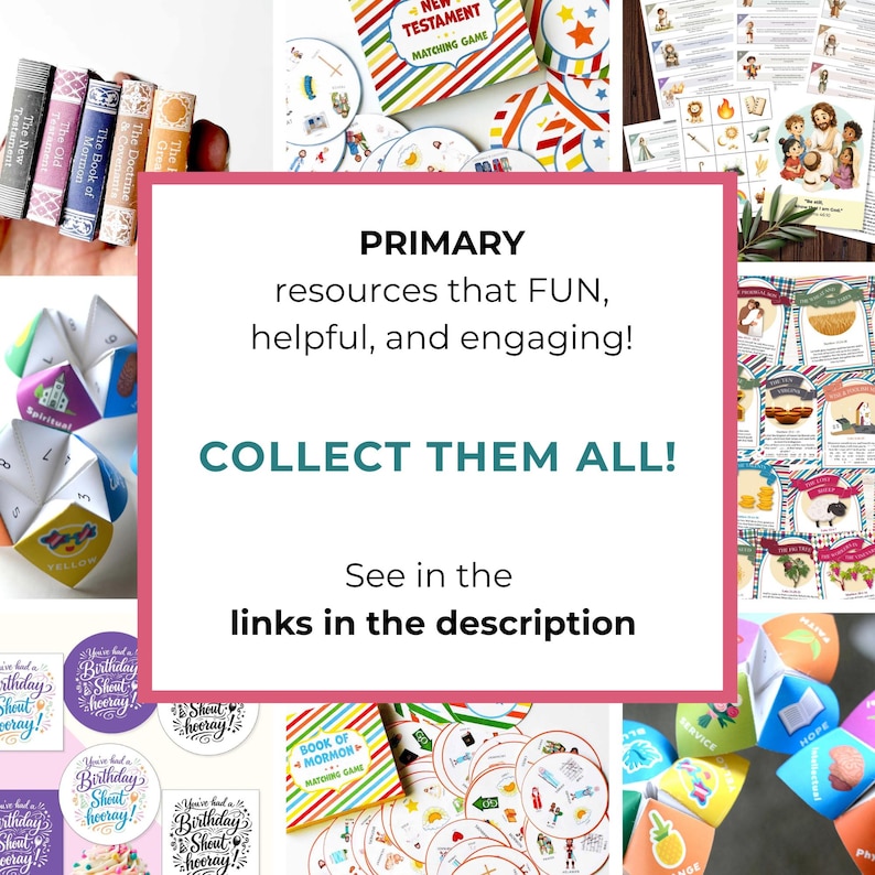 Puede incluir: Una colecci&oacute;n de materiales educativos religiosos que incluye libros en miniatura, un juego de emparejamiento del Nuevo Testamento, adivinadores de papel y tarjetas ilustradas con el texto PRIMARY resources that FUN, helpful, and engaging!