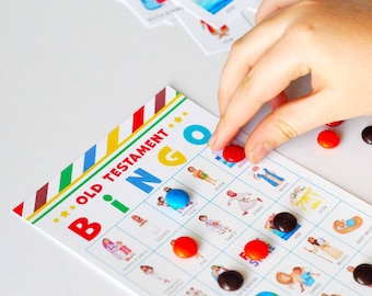 Old Testament BINGO Printable Game | Bible Game for Kids | 2026 Come Follow Me