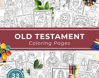 Old Testament Coloring Pages: Bible Story Activities for Kids (PDF Download), 2026 Come Follow Me
