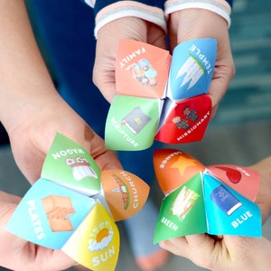 Doctrine And Covenants Cootie Catchers/Fortune Tellers | LDS Cootie Catchers Primary Activities Games | 2025 Come Follow Me