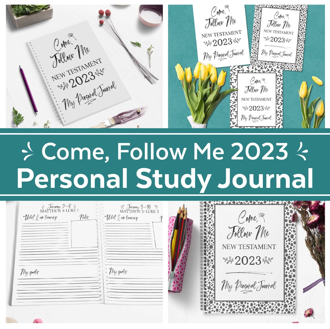 Come Follow Me 2023 Personal Journal New Testament 2023 LDS - Etsy