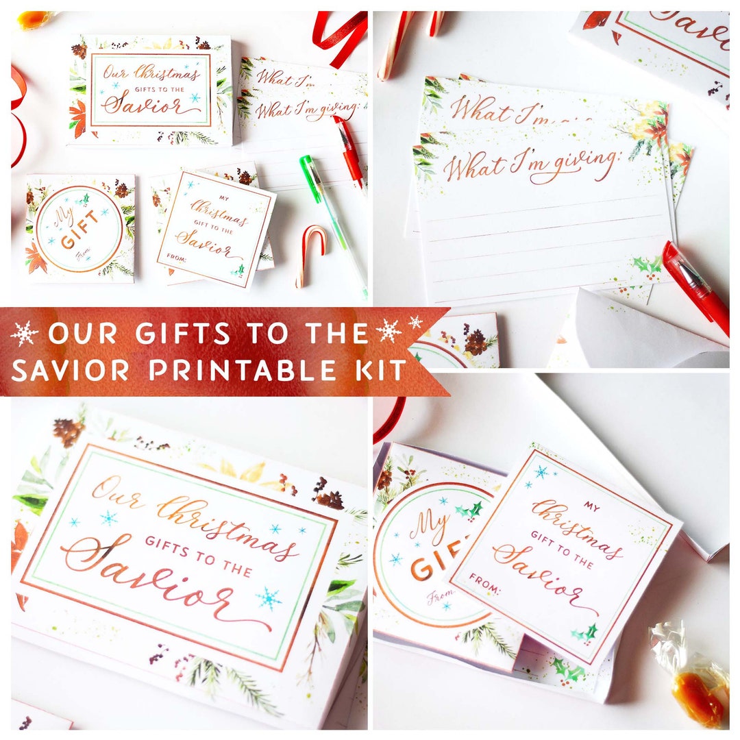 Our Gifts to the Savior Printable Box and Kit - Etsy