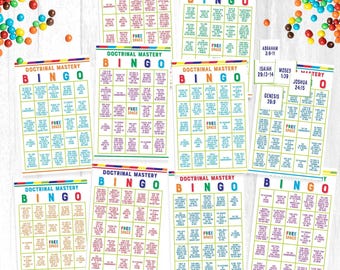 Alttestamentarisch-Seminar-Bingospiel: Beherrschung der Doktrin (PDF- & JPG-Format), 2026 Komm, folge mir nach