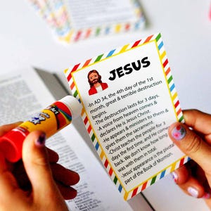 Book Of Mormon Learning Tools Digital Download Primary Kids Scripture Study Activities Fun Fact Cards Educational Resources Sticker Collection Children Teaching Materials Come Follow Me Companion Resources Sunday School Interactive