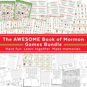 The AWESOME Book of Mormon Games Bundle
