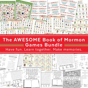 The AWESOME Book of Mormon Games Bundle