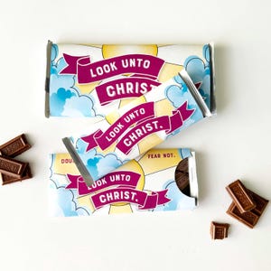 Emballage de barre de chocolat pour jeunes LDS 2025 - Cadeau sur le thème des jeunes femmes - Cadeau d'anniversaire YW