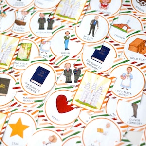 Lehre und Bündnisse Memory Printable Spiel | LDS Primäre Spiele Hilfen für Kinder | 2025 Komm Folge Mir