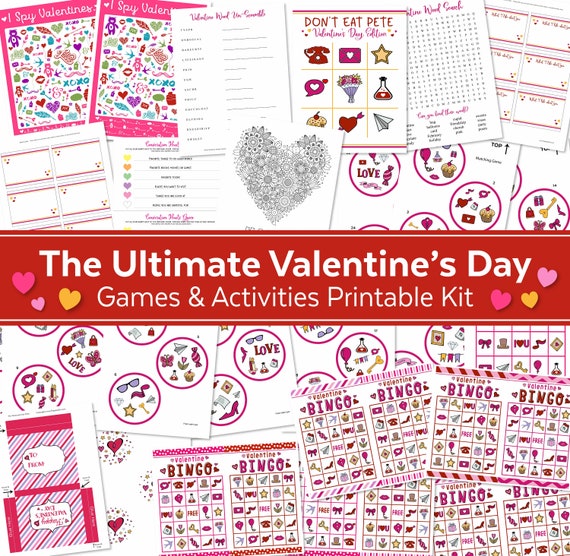 The Ultimate Valentine's Day Games & Activities Printable