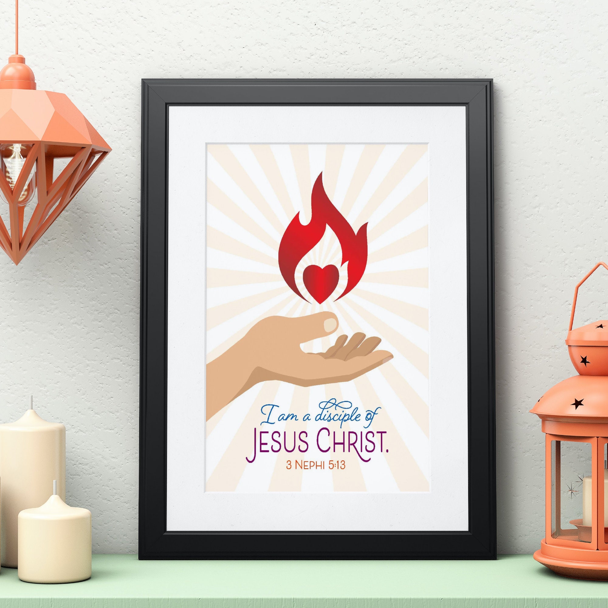2024 LDS Youth Theme I Am a Disciple of Jesus Christ 3 Nephi 5:13 ...