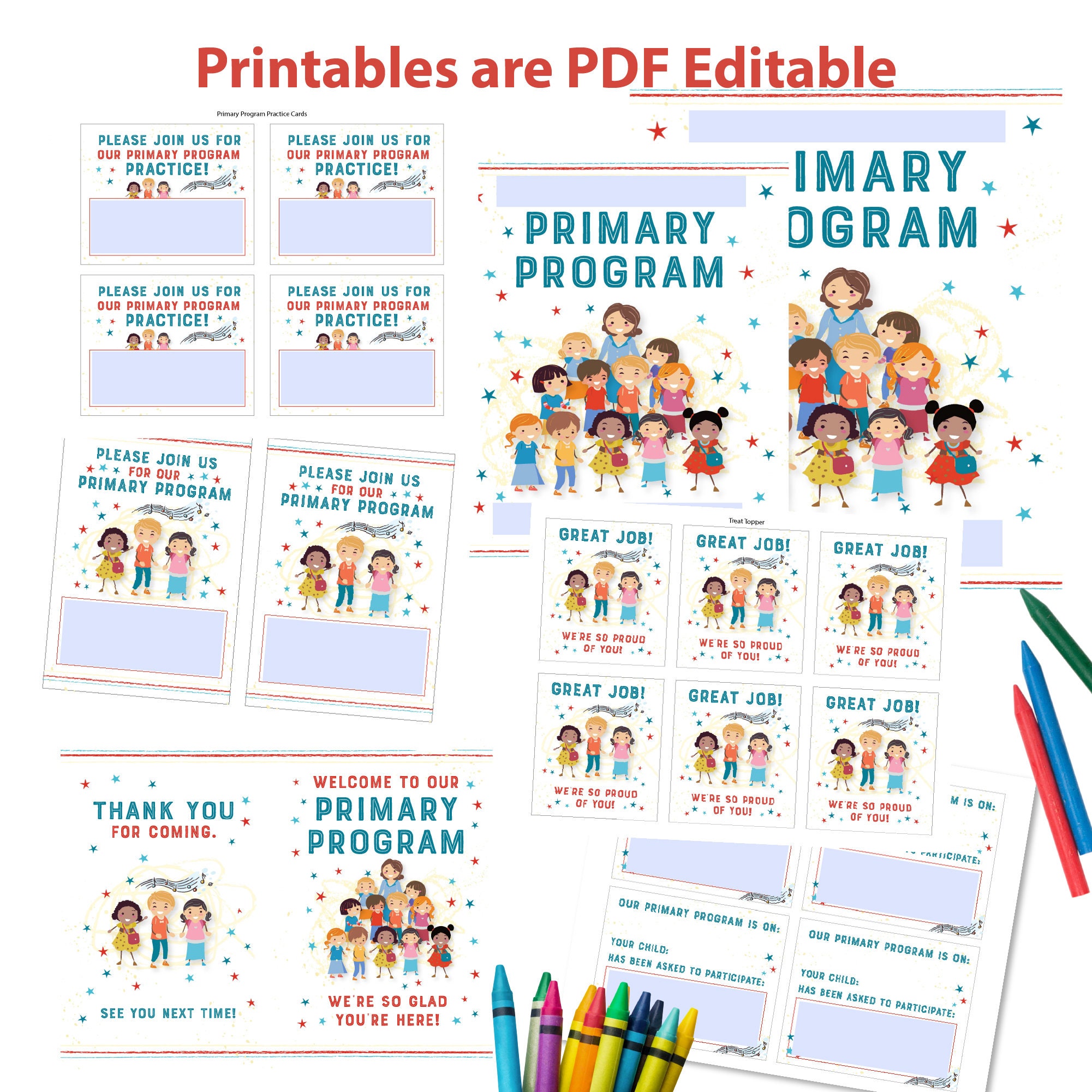 LDS Primary Program Kit Primary Sacrament Presentation Kit Etsy