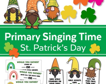 The St. Patrick's Day LDS Singing Time Kit | LDS Singing Time Helper Kit