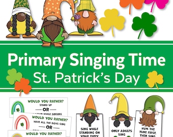 The St. Patrick's Day LDS Singing Time Kit | LDS Singing Time Helper Kit