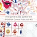 Monster Scavenger Hunt Printable Game Printable Download - Etsy