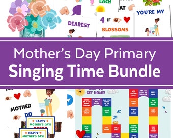 The Ultimate Mother's Day LDS Primary Singing Time Bundle