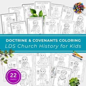 Pagine da colorare Dottrina e Alleanze della Chiesa di Gesù Cristo dei Santi degli Ultimi Giorni: Attività sulla storia della Chiesa (download PDF), 2025 Vieni e seguitami