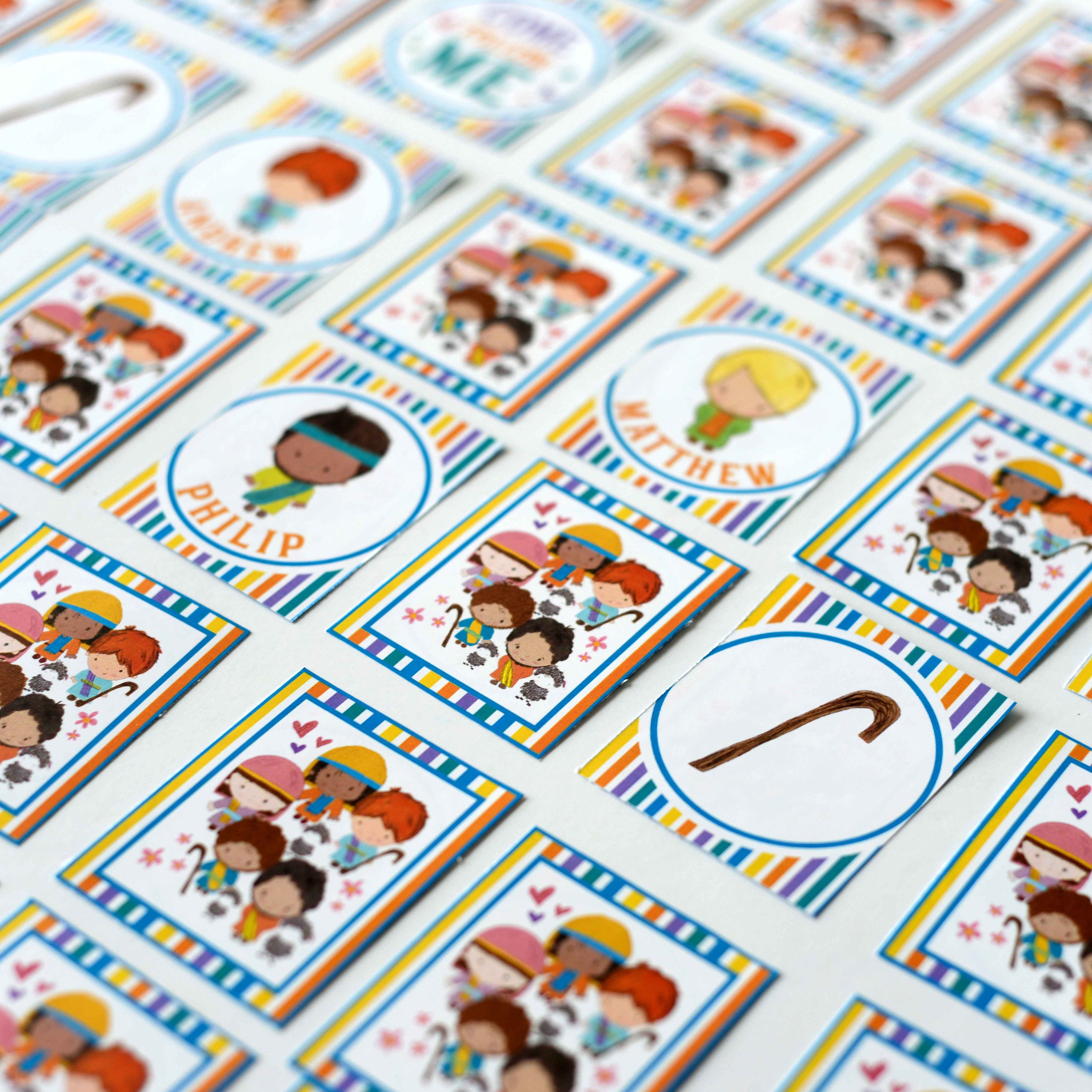 New Testament Memory Printable Game Bible Game for Kids - Etsy