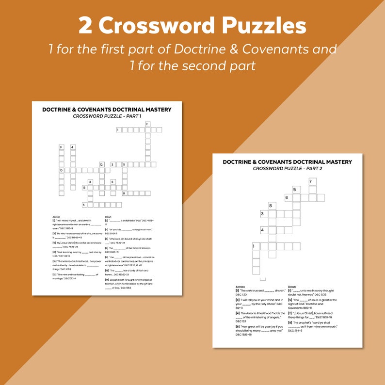 LDS Seminary Doctrinal Mastery Games Doctrine & Covenants (digital