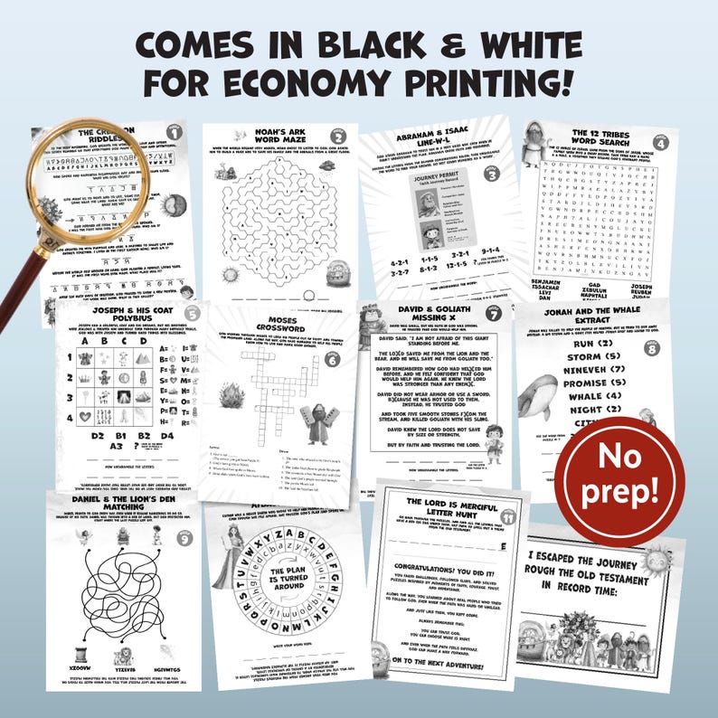 Youth Group Event Bible Escape Room Game Sunday School Activity Printable Church Resource Old Testament Adventure Family Scripture Night Noah Ark Story Moses Challenge Daniel Lion Den Puzzle Esther Bible Lesson Interactive Christian