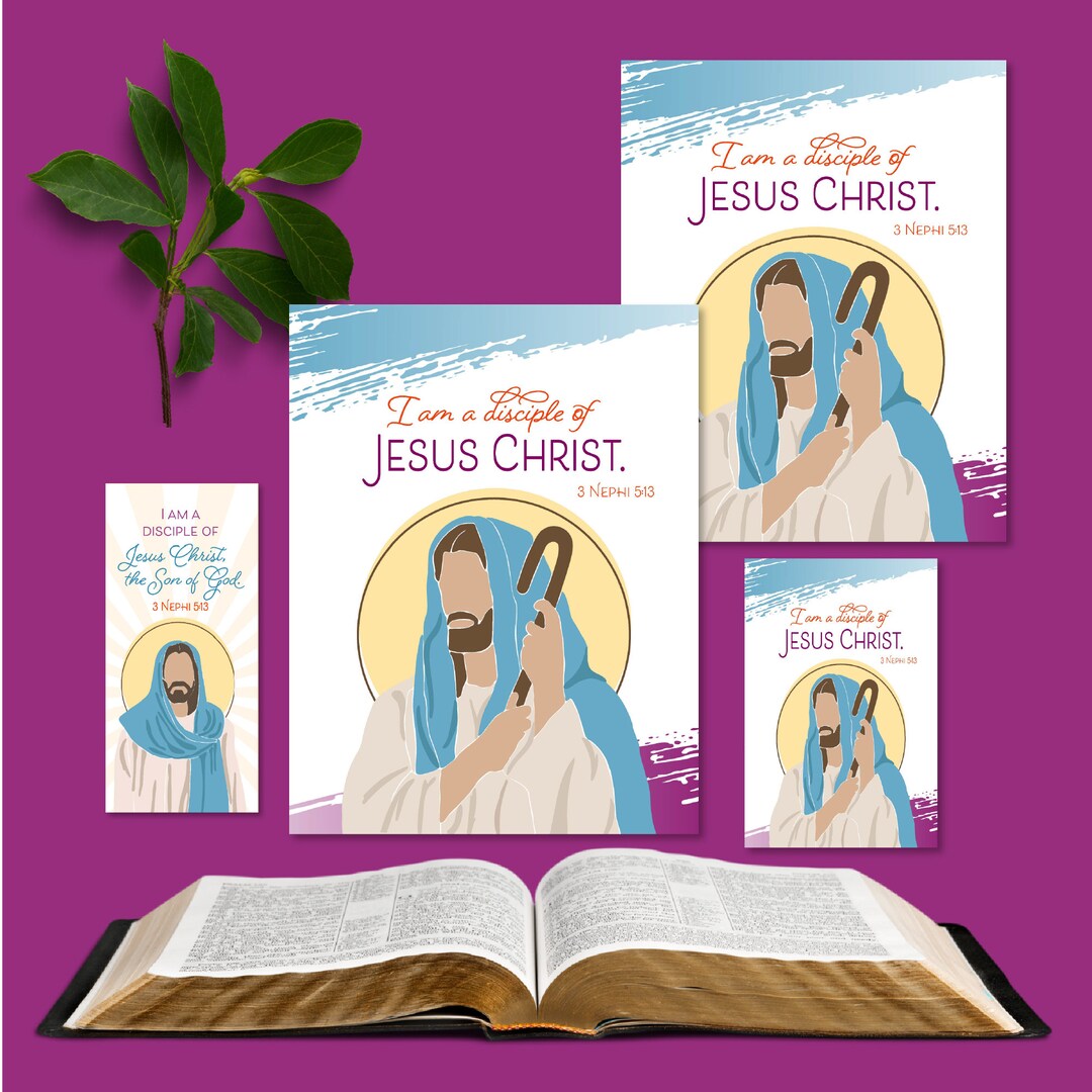 2024 LDS Youth Theme I Am a Disciple of Jesus Christ 3 Nephi 5:13 ...