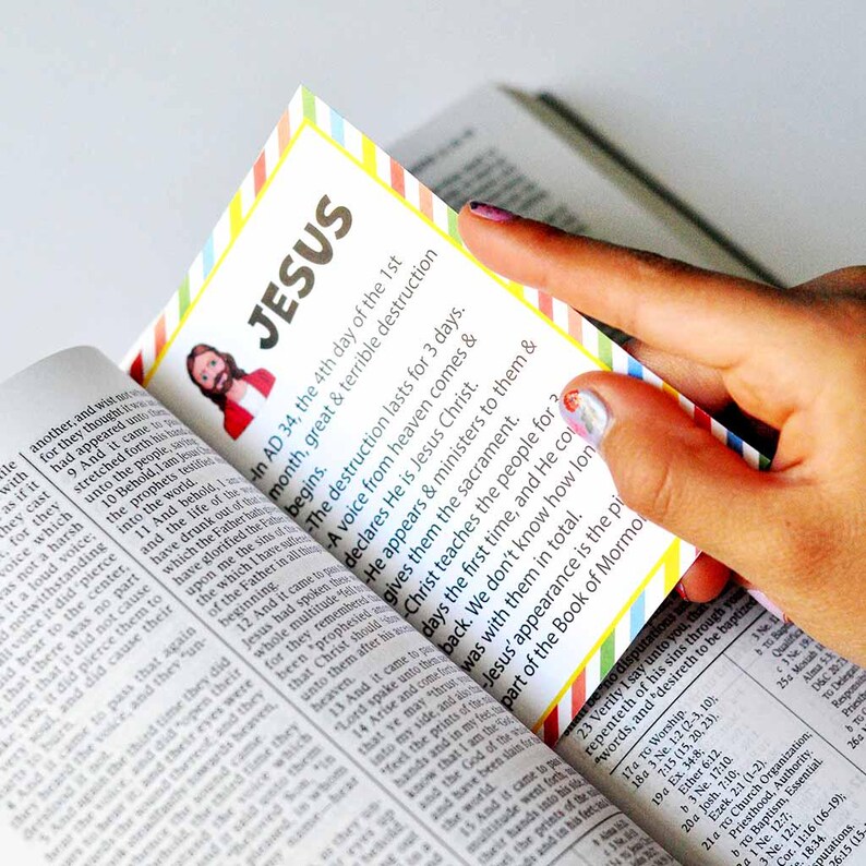 Scripture Study Tools For Children Digital Primary Activities Book Of Mormon Educational Resources Fun Fact Cards Learning Kit Sticker Collection Printable Teaching Materials Come Follow Me Kids Resources Sunday School Interactive