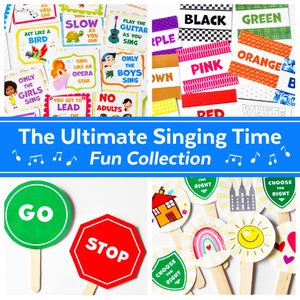 The Ultimate LDS Singing Time Fun Collection / LDS Singing Time Helper Kit