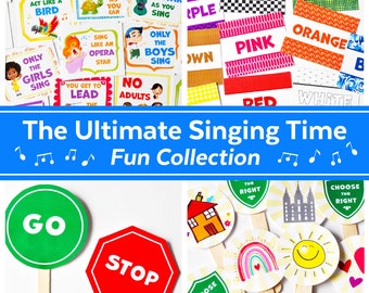 The Ultimate LDS Singing Time Fun Collection | LDS Singing Time Helper Kit