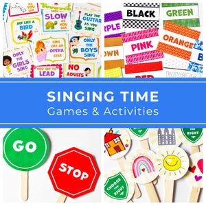 LDS Primary Music Leader Resource Guide Download Pdf Kit Singing Time Helper Teaching Tool Chorister Activity Game Idea Primary Printables