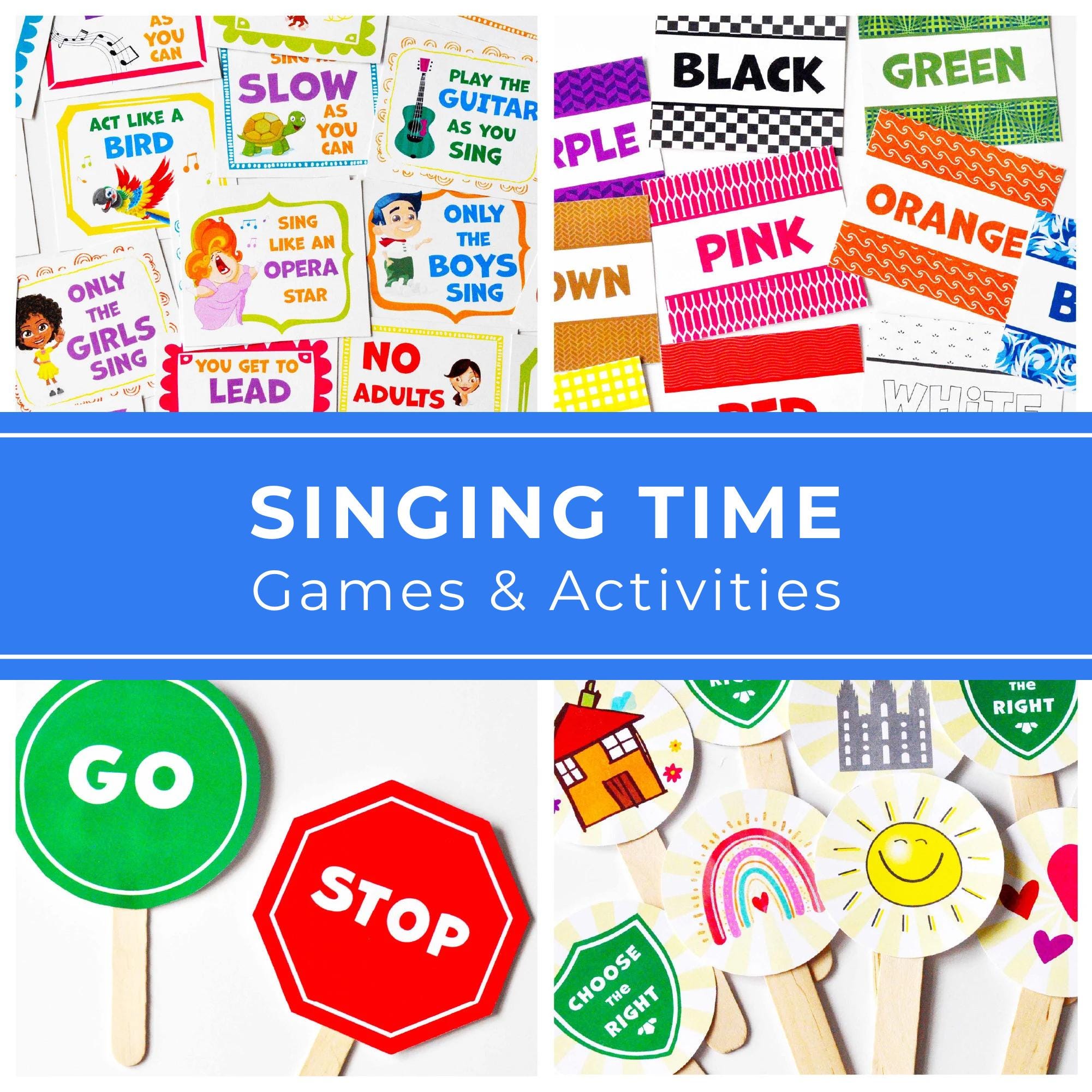 LDS Primary Music Leader Resource Guide Download Pdf Kit Singing…